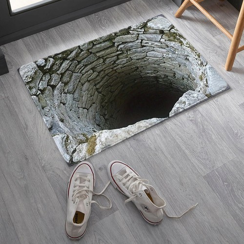 Optical illusion non slip - 3d,
