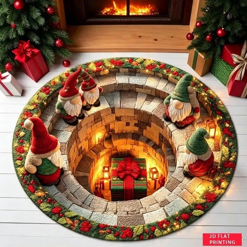 Christmas decorations rug - decorations,