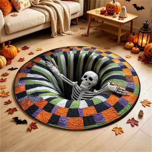 Halloween rug novelty - 3d,