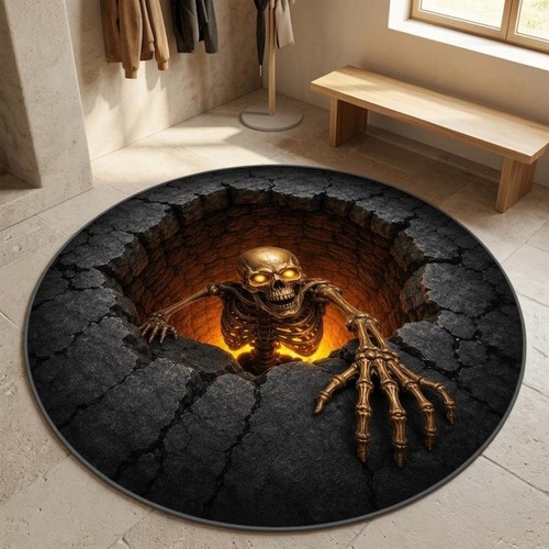 Halloween optical illusion - halloween,