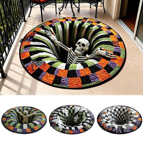 Halloween rug vortex - halloween,