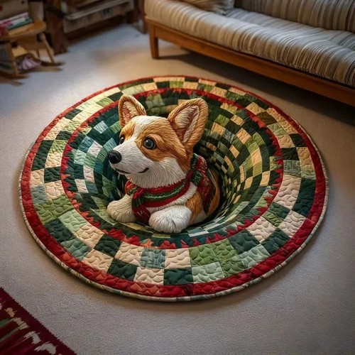 Christmas decorations rug - decorations,