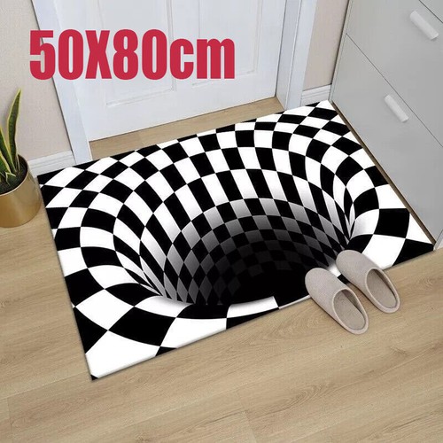Optical illusion vortex rug - 3d,