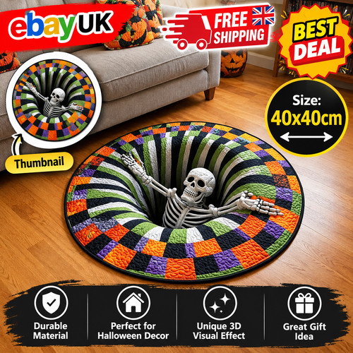 Halloween rug novelty - 3d,