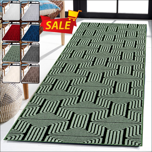 New machine washable rug - new,