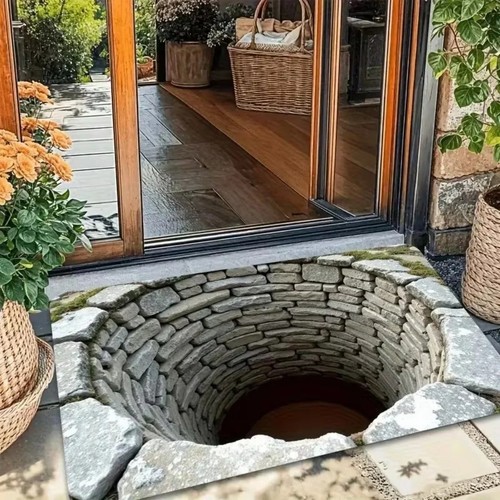 Optical illusion endless - 3d,