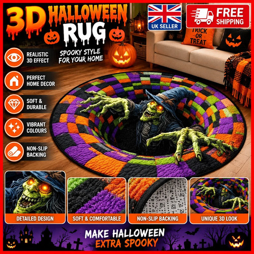 Halloween rug novelty - 3d,