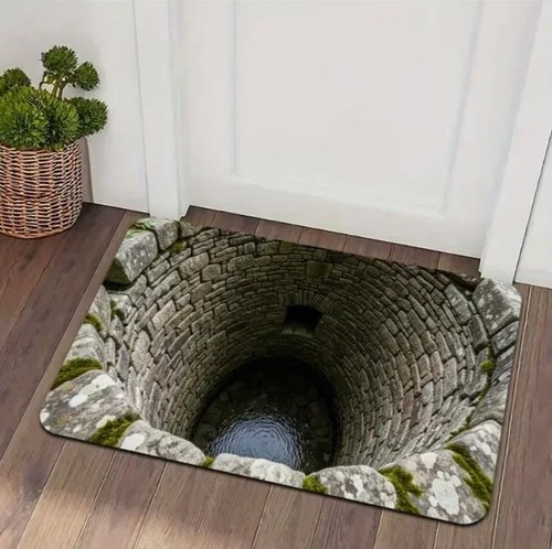Optical illusion endless - 3d,