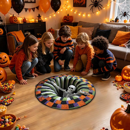 Halloween rug novelty ghost - rug,