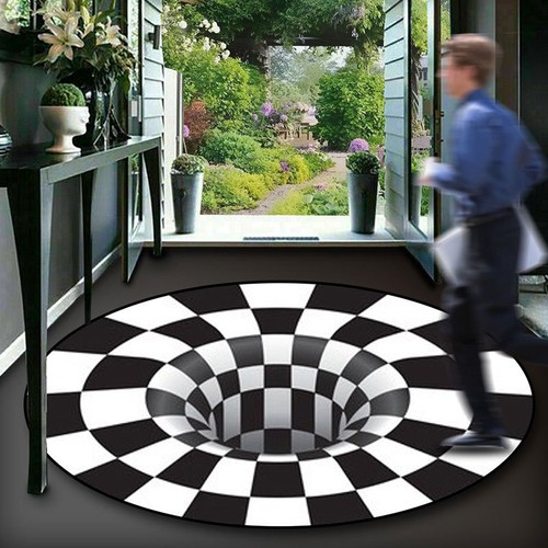 Optical illusion vortex - optical,