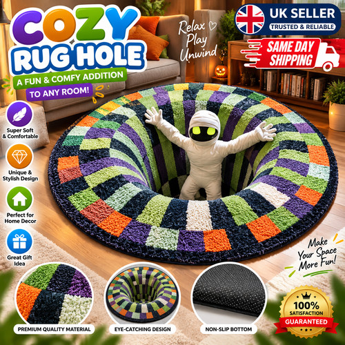 Halloween rug novelty - halloween, rug,