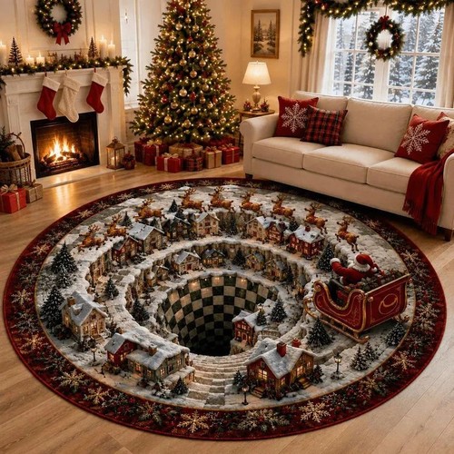 Christmas decorations rug - christmas,