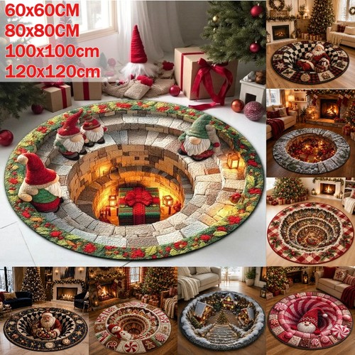 Christmas decorations rug - christmas, 3d
