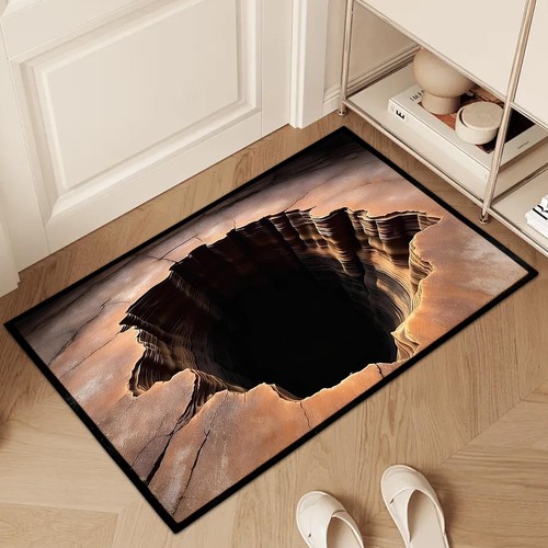Hocklliy optical illusion rug - optical,