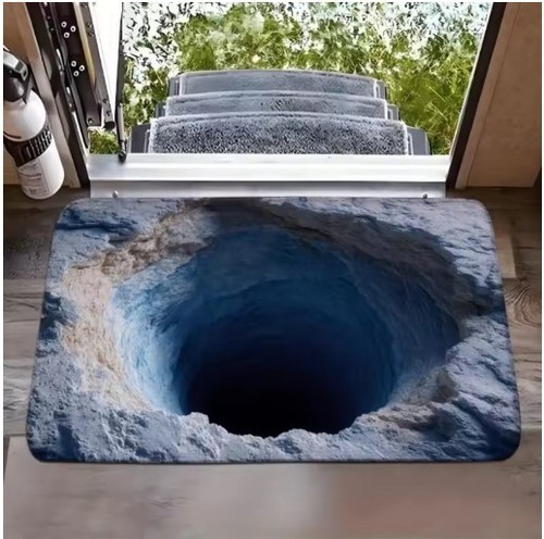 Optical illusion endless - 3d,
