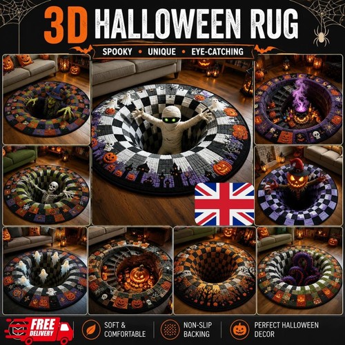 Halloween rug novelty - 3d,
