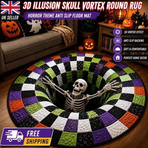 Halloween rug novelty - 3d, rug,