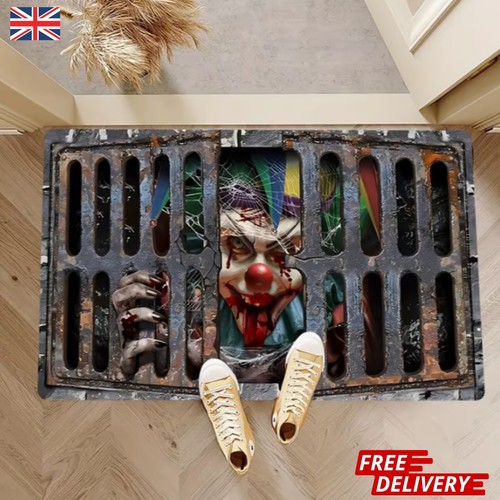 Halloween door mat optical - door,