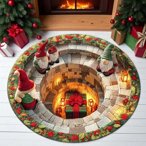 Christmas decorations rug - decorations,