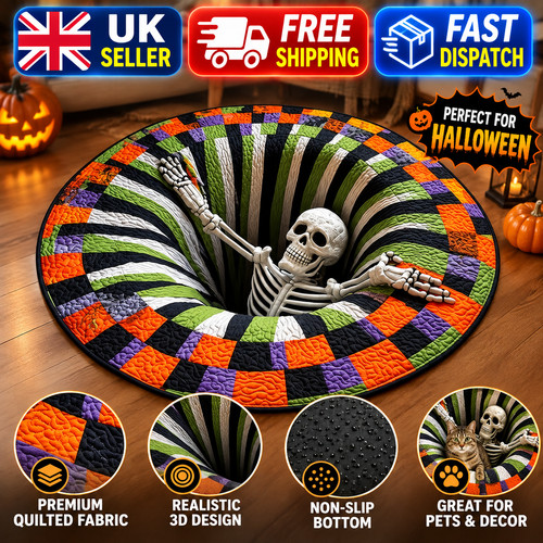 Halloween vortex round - 3d,