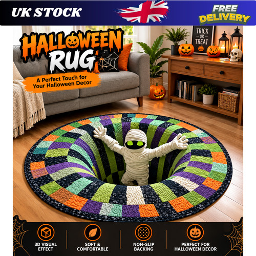 Halloween rug novelty - 3d, rug,