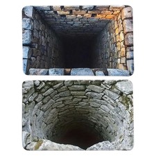 3D Hole Rug Realistic Abstract