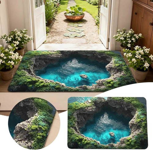 Optical illusion rug - optical,