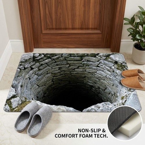 Hole effect rug optical - 3d,