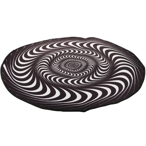 Bedroom visual illusion - visual, rug
