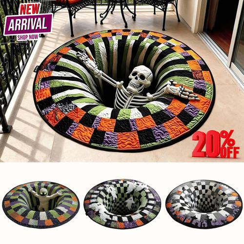 Halloween rug novelty - 3d,
