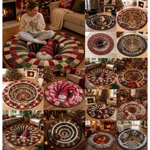 Christmas decorations rug - christmas,