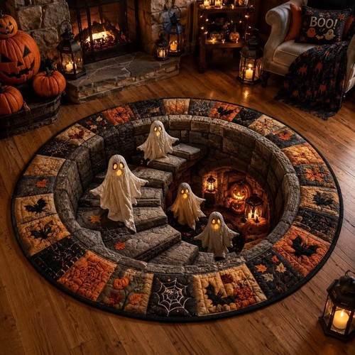 Optical illusion ghost - 3d,