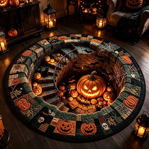 Halloween rug novelty - halloween, rug,