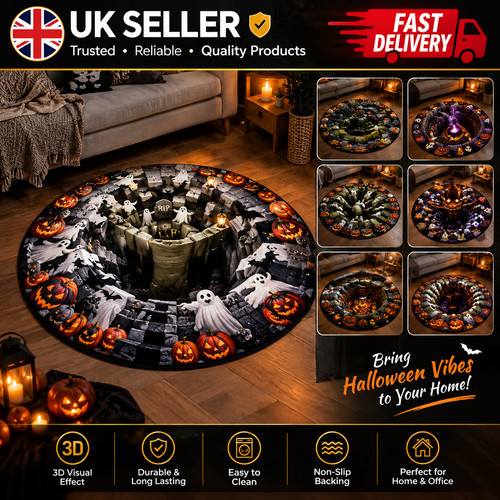 Halloween rug novelty - halloween, rug,